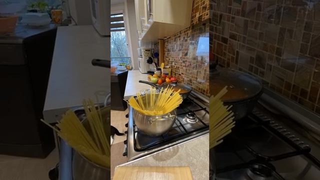 Life hack for spaghetti 🍝
