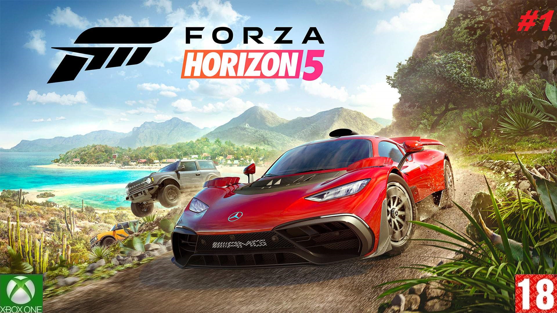 Forza Horizon 5 (Xbox One) - Прохождение - #1, Добро пожаловать в Мексику. (без комментариев).