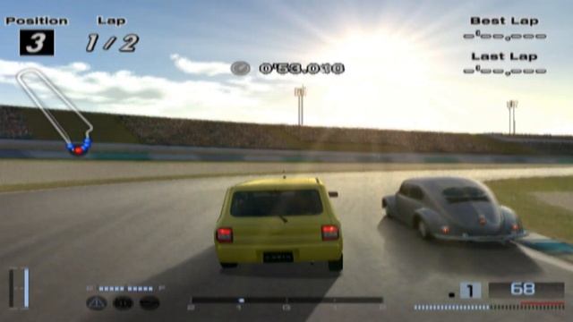 Гран Туризмо 4 (Онлайн Тест Версия) Сузуки Алто Лодин Турбо Геймплей смотреть онлайн