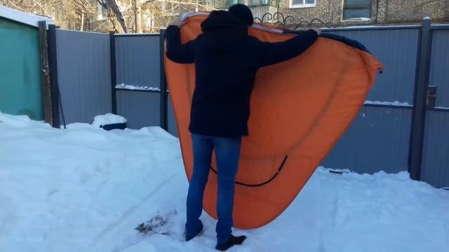 Как сложить палатку