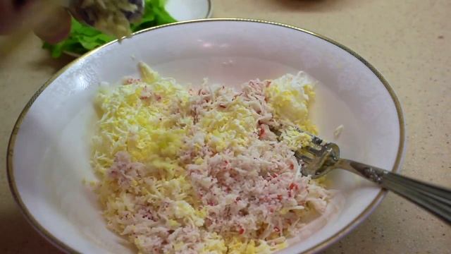 Рафаэлло из крабовых палочек и сыра/ Сырные шарики/ Готовлю с любовью