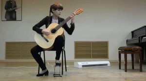 А Виницкий "Этюд № 5 ("Самба") исп. Родионова Елизавета