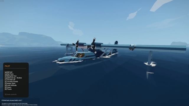 Stormworks: Build And Rescue Обзор воркшопа - Гидросамолёты! смотреть онлайн