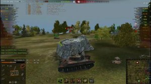 Bat Chatillon 25t СТ_10 уровня (Medium Tank Bat Chatillon 25t_10 lvl), соло №2!