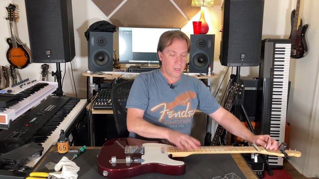 Telecaster Setup Part 2 - Strings, Action, Intonation, Pickup Height смотреть онлайн