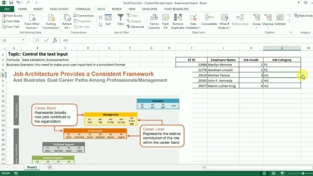 Excel for HR: Use Data Validation and Auto-correction to Control Text Input Format