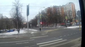 Москва, трамвай 16 - МТТА 30324 / Straßenbahn Moskau Mitfahrt | 2019.03.10