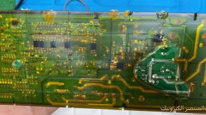 غسالة ملابس أوتوماتيك تنطفئ لوحدها شرح جميع المراحل الإصلاح كارت الكترونيك SAMSUNG DC41-00203B