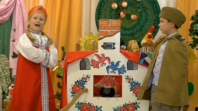 Сказка "Каша из топора" смотреть онлайн