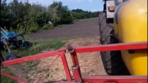 Доработка штанги опрыскивателя ОНШ-800. Маятник