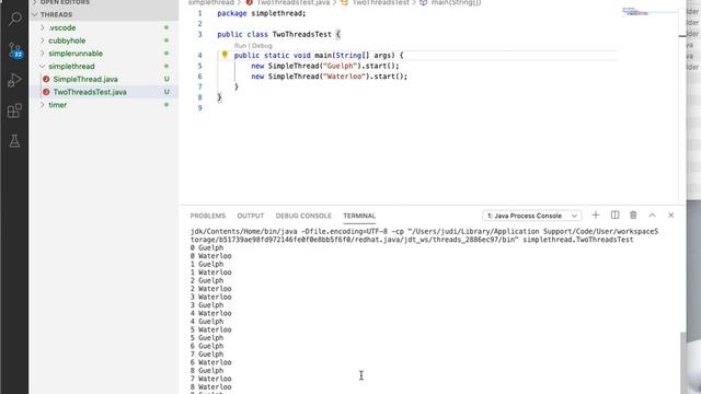 Demo Two of the Threads in Java set смотреть онлайн