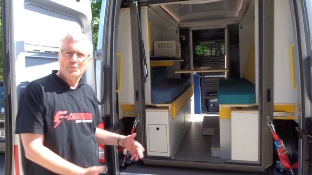 Elektrisches Wohnmobil - VW e-Crafter Umbau смотреть онлайн