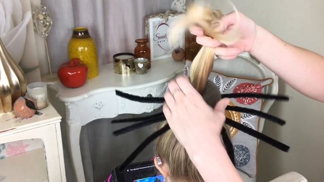 Halloween Look Book - The Spider Bun By SweetHearts Hair смотреть онлайн