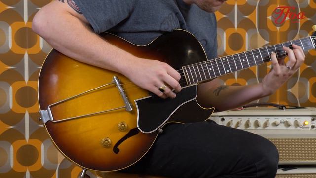 Gibson ES225T Sunburst 1958 played by Milo Groenhuijzen | Demo @ The Fellowship of Acoustics смотреть онлайн