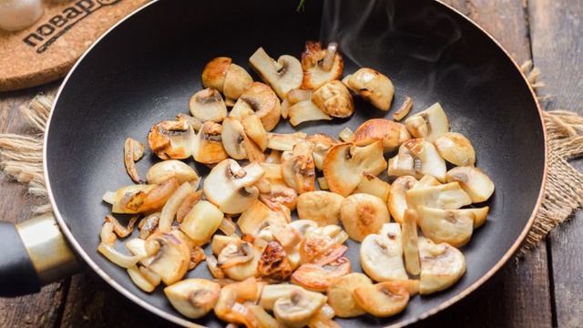 Салат из свеклы с грибами