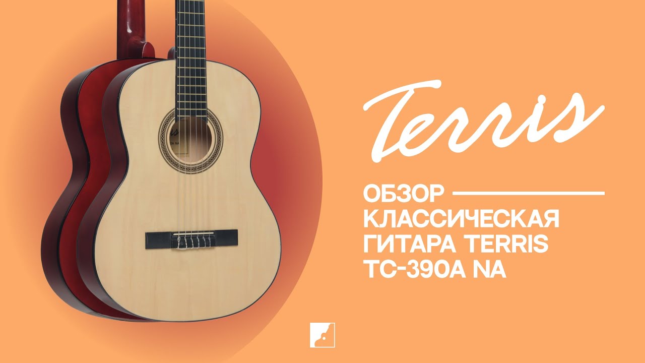 Обзор классической гитары TERRIS TC-390A NA