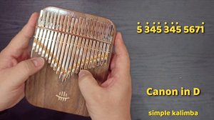 Canon in D (Pachelbel) - Kalimba Cover with Tabs