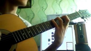 AC/DC - Back In Black на акустической гитаре