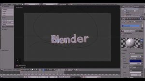 Как сделать анимацию изогнутого текста в Blender (How to Make A Curvy Text Animation in Blender)