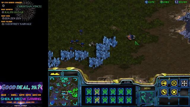 Short Stream: StarCraft Brood War (skirmish 6) смотреть онлайн