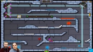 БолтушкА и ПРоХоДиМеЦ Разгадывают ЗАДАЧКИ для ОГНЯ и ВОДЫ! #245 - игра Огонь и Вода 3