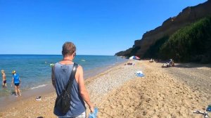 Андреевка (Севастополь), лучший пляж в Крыму. Самый чистый пляж в Крыму. Крым сейчас 2020. Берег.
