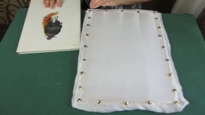 Перенос эскиза на шелковую ткань для холодного батика