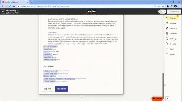 Enhance ChatGPT Generated Documents and Annotate with PDF.co & Zapier