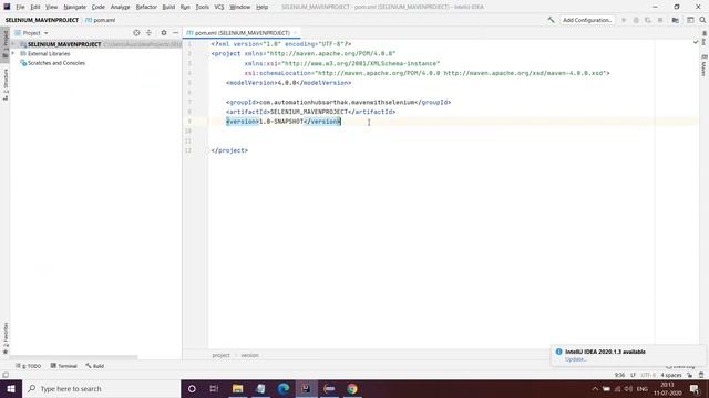 Maven setup with Selenium on IntelliJ IDEA смотреть онлайн
