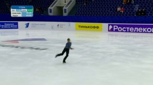 Макар Солодников. Произвольная программа. Юноши. Казань. Гран-при России по фигурному катанию 2022
