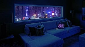 ☔️ Нежные звуки дождя для сна и релаксации ☔️ Шум дождя в ночном Шанхае ☔️ Звуки природы для сна