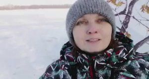 Рыбалка в глухозимье на поплавок. Ночуем и рыбачим в палатке.  26-27 января 2024 г