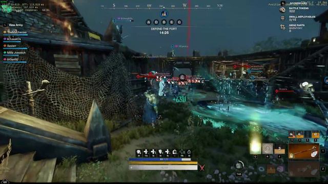 [New World] 3.1 million heal Reekwater Defence Healer POV perfect KDA смотреть онлайн