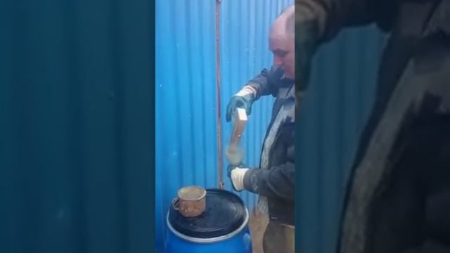 Гидроизоляционная смесь Н-1 в работе
