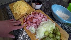 Постная пицца на рассоле