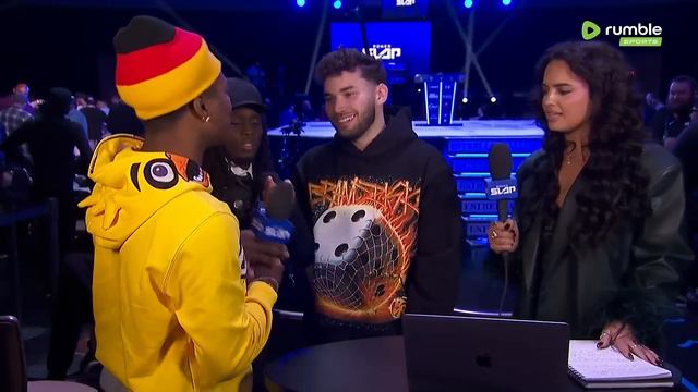 Kai Cenat, IShowSpeed and Adin Ross react to #PowerSlap6 on The Nina Drama Show смотреть онлайн