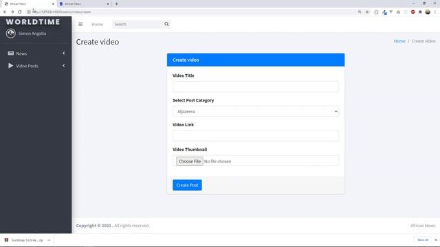 Build a news portal with Laravel and bootstrap - Udemy coupon in the video description смотреть онлайн