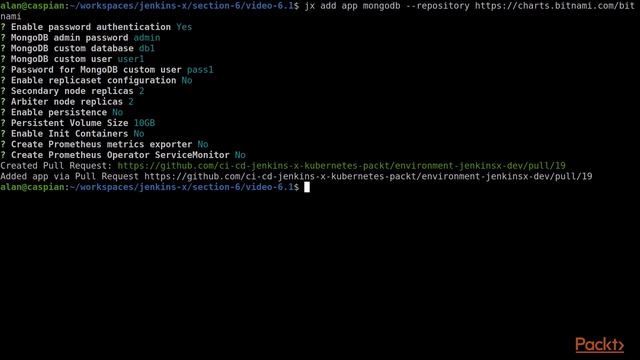 Continuous Integration & Delivery- Jenkins X & Kubernetes: Adding Apps to Jenkins X | packtpub.com смотреть онлайн