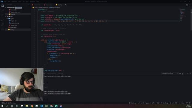 You’ll build simple and famous TicTacToe with HTML, SCSS, JavaScript смотреть онлайн