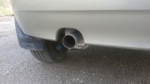 Звук выхлопа  PROSPORT"MUTE" Калина.
