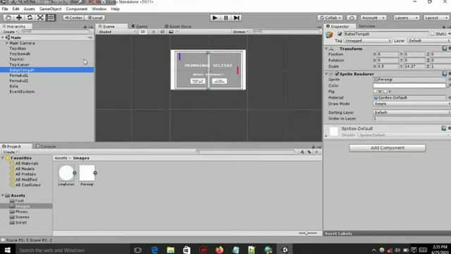 GAME PONG 2D UNIT 5 KURSUS UNITY ONLINE UTS смотреть онлайн