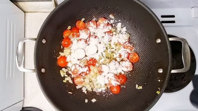 СПАГЕТТИ с курицей. Лёгкий ужин. SPAGHETTI with chicken.