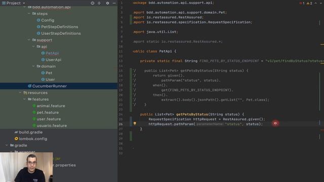 Cucumber | RestAssured Old Syntax смотреть онлайн