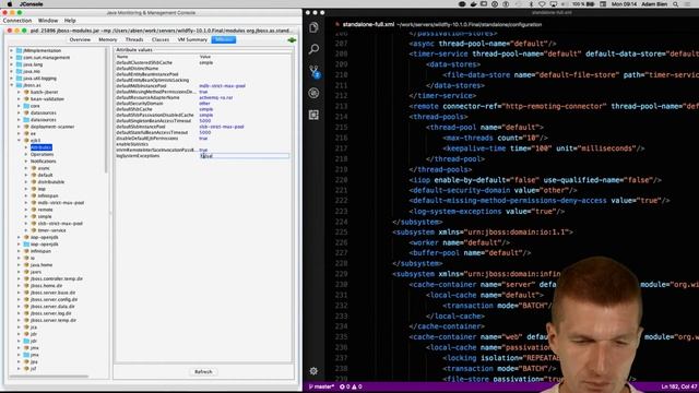 Convenient WildFly configuration via JMX смотреть онлайн
