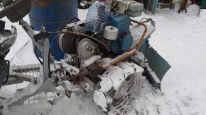 Отвал на минитрактор из мб,разбор косяков