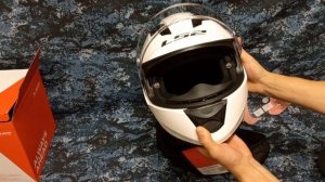 Распаковка — Мотошлем LS2 FF320 Stream Evo Solid