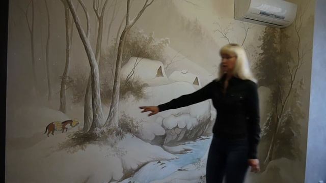 Как украсить стены Фрески на стене Artfreska.ru 8 (495) 640-95-50 смотреть онлайн