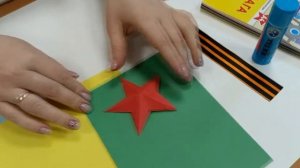 Открытка ко Дню Победы. Мастер-класс для детей