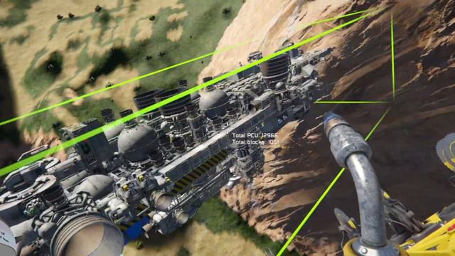 This Salvage Ship Eats Things on Planets, Space Engineers смотреть онлайн