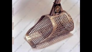 "Lucky Scoop" Stainless Steel Sand Scoop. Купить скуб, скуп, ручка для скуба, пляжный поиск золота!